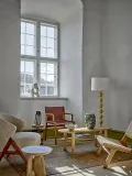 Ваза Bloomingville Vuelle Каменная керамика, 30.5 см, серый — фото 2