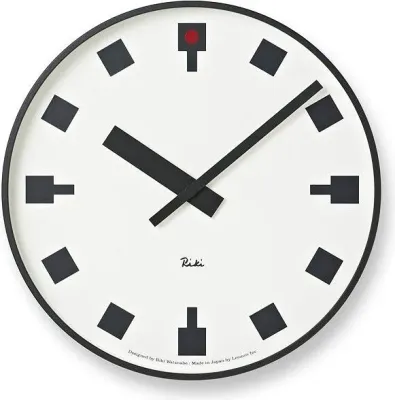 Настенные часы Lemnos Hibiya No Tokei, пластик АБС, 25,6 см