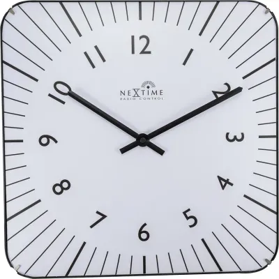 Настенные часы NeXtime Alex RC, стекло, 30 см