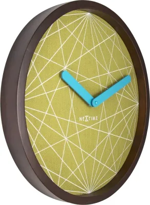 Настенные часы NeXtime Calmer, дерево, 40 см