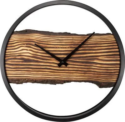 Настенные часы NeXtime Forest, дерево, 45 см