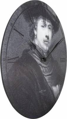 Настенные часы NeXtime Rembrandt, дерево, 50 см