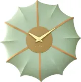 Настенные часы NeXtime Ultimo, металл, 50 см, зелёные — фото 1