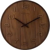Настенные часы NeXtime Wood Wood Big, дерево, 53 см — фото 1
