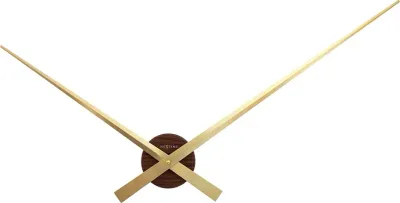 Настенные часы nextime hands, алюминий, чёрные · арт. fabr 2269VI