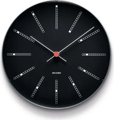 Настенные часы Rosendahl Bankers, алюминий, 21 см