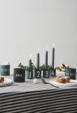 Набор подсвечников Design Letters, 4 предмета, нержавеющая сталь, 10 7 см — фото 1
