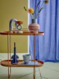 Подсвечник Bloomingville Loretta, пластик, 17 9 см, оранжевый — фото 3