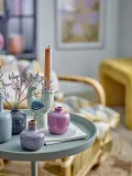 Подсвечник Bloomingville Trudy, керамика, 12 см, синий — фото 1