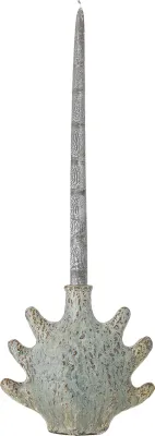 Подсвечник bloomingville bridget, керамика, синий · арт. fabr 82072483