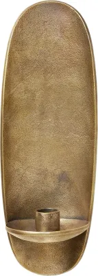 Подсвечник Ferm Living Agape, алюминий, 30,5 10,5 см, золотистый