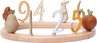 Подсвечник Ferm Living Loopi Celebration, алюминий, 3,5 30,7 см, разноцветный