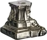 Подсвечник kosta boda rocky baroque, хрусталь, серебристый · арт. fabr 7062323 — фото 1