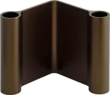 Подсвечник muuto pair, алюминий, 11 , коричневый · арт. fabr PAICAH11A02 — фото 1