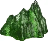 Подсвечник Kosta Boda The Rock, хрусталь, 9,1 14 см, зелёный — фото 1