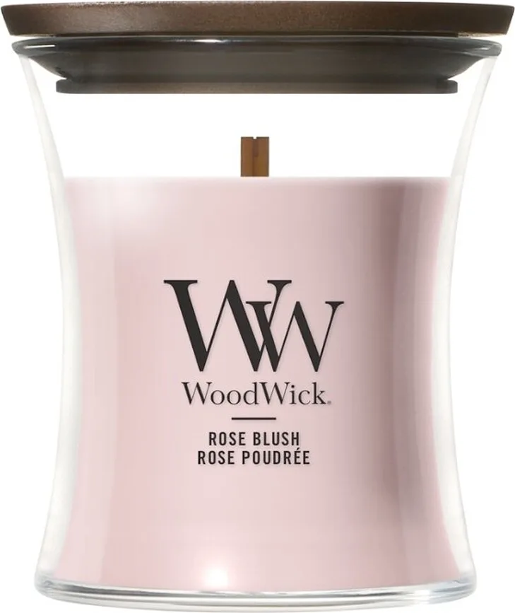Свеча ароматическая WoodWick Core Rose Blush