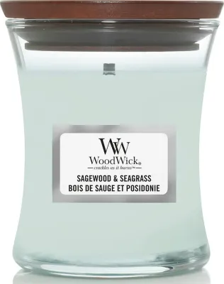 Свеча ароматическая WoodWick Core Sagewood and Seagrass