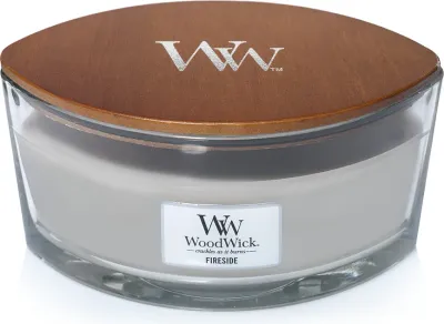 Свеча ароматическая WoodWick Hearthwick Fireside w opakowaniu prezentowym