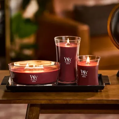 Свеча ароматическая WoodWick Hearthwick Rouge Oud