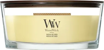 Свеча ароматическая WoodWick Hearthwick Yuzu and Vetiver