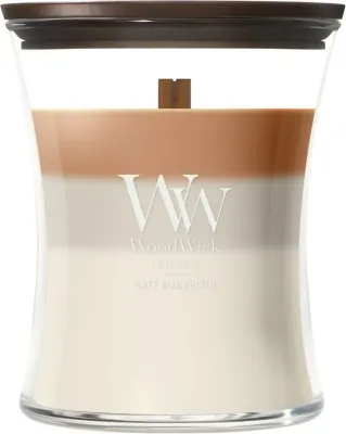 Свеча ароматическая WoodWick Trilogy Cafe Macchiato