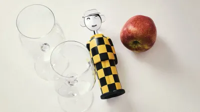 Штопор Alessi Alessandro M. Giallo e Nero, жёлтый