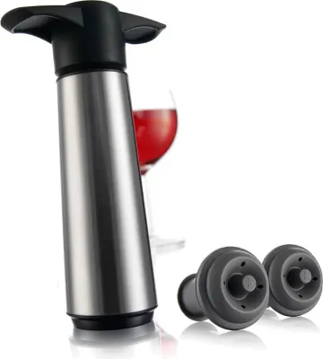 Вакуумный насос для вина Vacu Vin, силикон