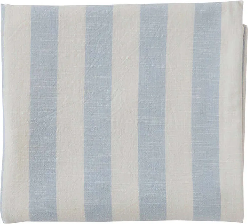 Скатерть oyoy striped, прямоугольная, хлопок, 260 , синяя · арт. fabr L300302