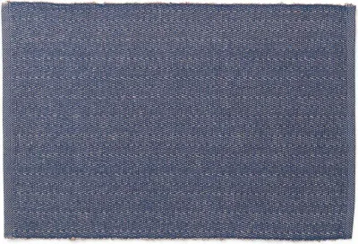 Салфетка сервировочная под тарелку Lyngby Herringbone, прямоугольная, хлопок, 43 30 см, синяя