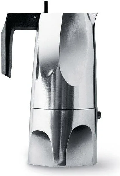 Гейзерная кофеварка Alessi, Ossidiana, 300 мл, алюминий