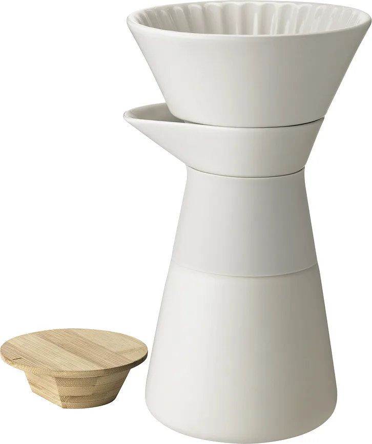 Френч-пресс Stelton, Theo, 600 мл, каменная керамика