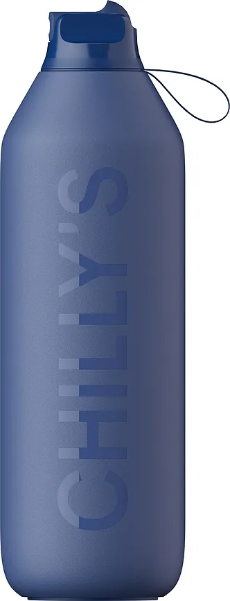 Термокружка chilly's bottles, series 2 sport, нержавеющая сталь · арт. fabr B1000S2SPWBLU_9