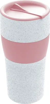 Термокружка Koziol, Aroma To Go Organic XL, 700 мл, пластик, розовая