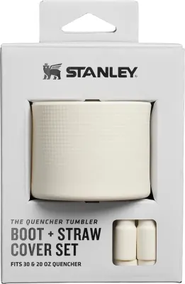 Термокружка Stanley, Zestaw silikonowych akcesoriow ochronnych do, 890 мл, пластик, бежевая