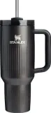 Термокружка stanley, quencher h2.0 flowstate, нержавеющая сталь, чёрная · арт. fabr 10-21041-0079 — фото 1
