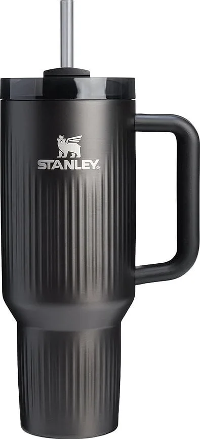 Термокружка stanley, quencher h2.0 flowstate, нержавеющая сталь, чёрная · арт. fabr 10-13236-0193