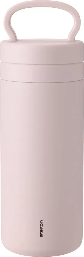 Термокружка stelton, tabi, нержавеющая сталь, розовая · арт. fabr 372-4