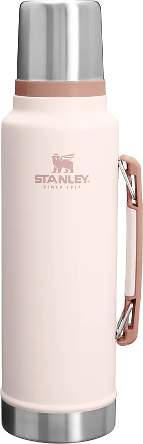 Термос Stanley, Legendary Classic, 1,4 л, нержавеющая сталь, розовый