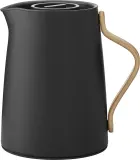 Термос Stelton, Emma, 1 л, нержавеющая сталь, чёрный — фото 1