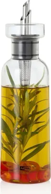 Бутылка для масла и уксуса AdHoc Aroma Pour, 120 мл, стекло, прозрачная