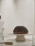 Тортница сервировочная Ferm Living Fountain, круглая, каменная керамика, 31 см, белая — фото 3