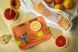 Поднос сервировочный muurla pippi ponczoszanka, прямоугольный, дерево, 20 , оранжевый · арт. fabr 2400-2720-10 — фото 3