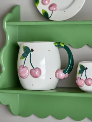 Кувшин Bloomingville, Berrie, 1790 мл, каменная керамика, розовый