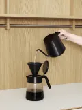 Кувшин Stelton, do kawy Nohr, 1200 мл, боросиликатное стекло, чёрный — фото 4