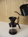 Кувшин Stelton, do kawy Nohr, 1200 мл, боросиликатное стекло, чёрный — фото 8