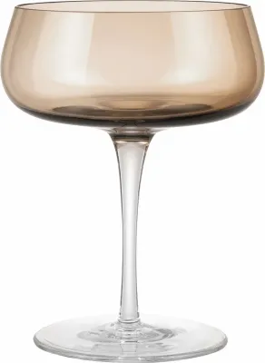 Набор 2 бокала Blomus, Belo Saucer, 2 шт., стекло, коричневый