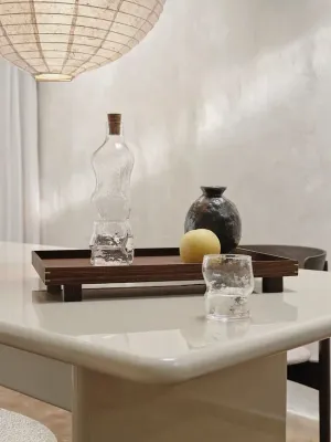 Набор 2 стакана Ferm Living, Dimple, 2 шт., стекло, прозрачный