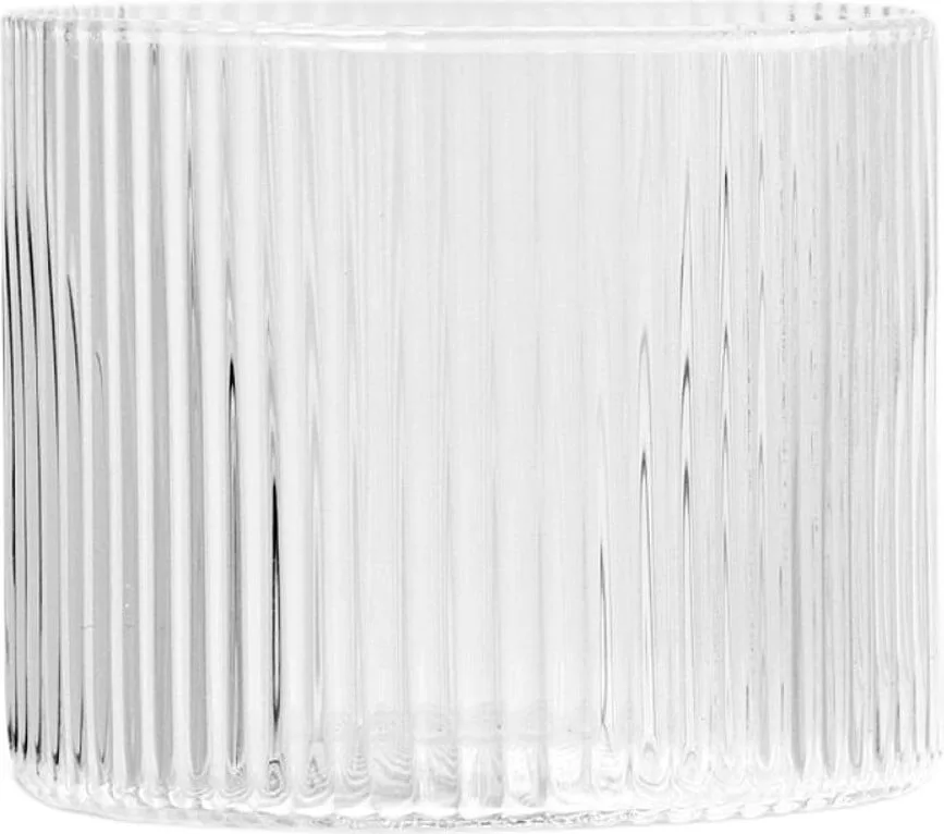 Набор 4 стакана ferm living, ripple niskie, 4 шт., стекло, прозрачный · арт. fabr 5438