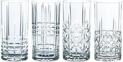 Набор 4 стакана Nachtmann, do long drinkow Highland, 4 шт., хрусталь