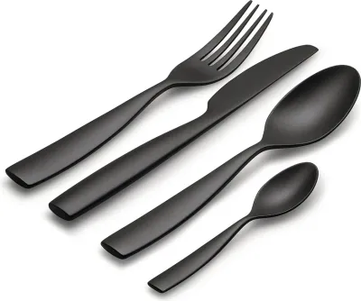 Набор столовых приборов Alessi, Dressed z melaminy, 16 предметов, нержавеющая сталь